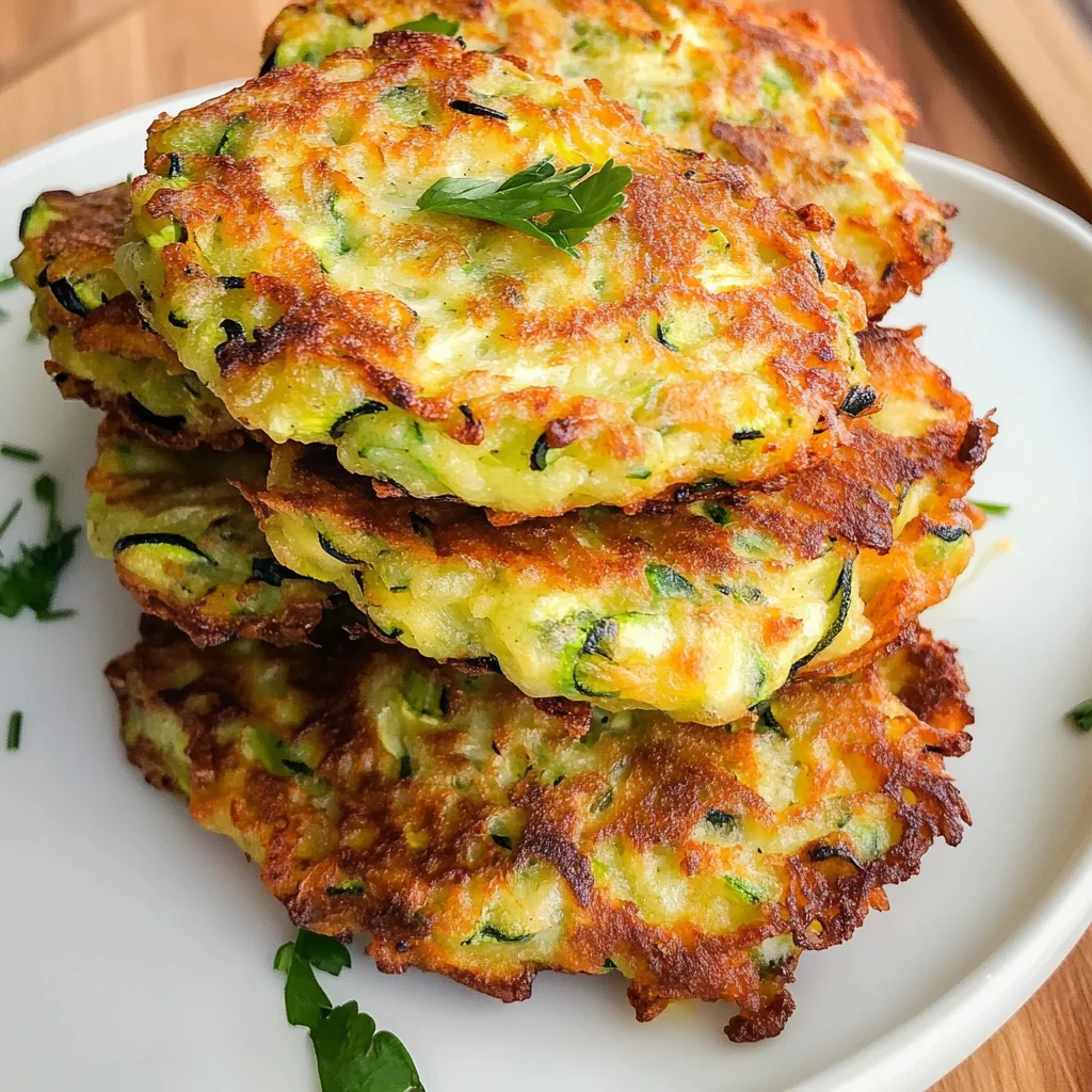 Air Fryer Zucchini Fritters