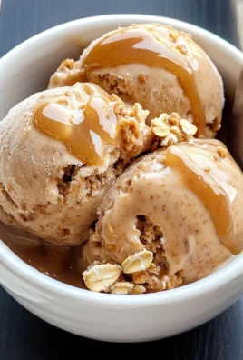 Apple Butter Oatmeal Crisp Ice Cream