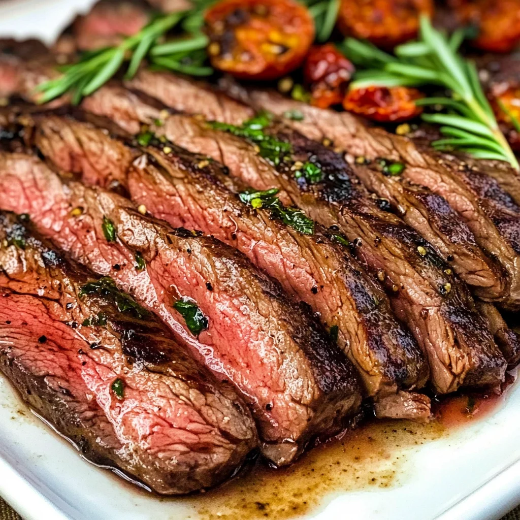 Balsamic Marinated Flank Steak