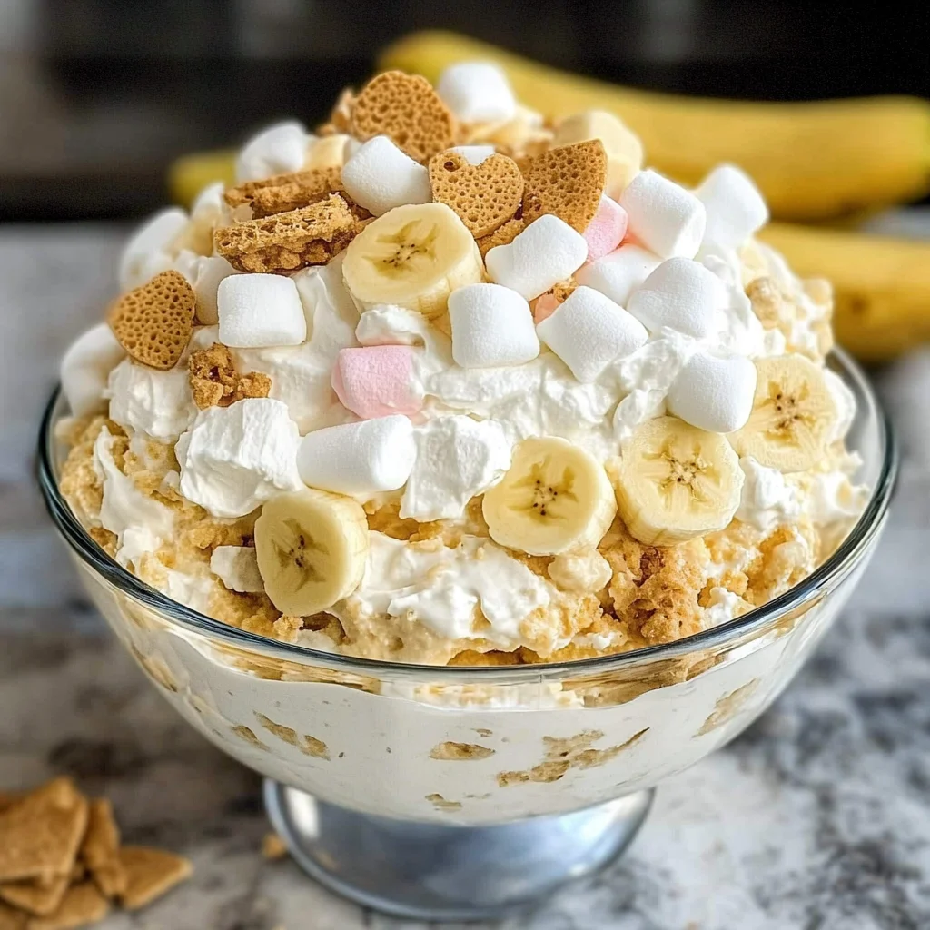 Banana Pudding Fluff Salad Recipe