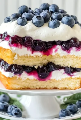 Blueberry Shortcake Cake