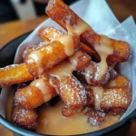 Buttermilk Donut Fries with Maple Glaze