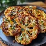 Crispy Baked Cauliflower Steaks