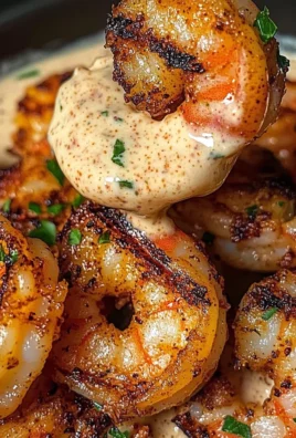 Crispy Cajun Shrimp with Creamy Sauce