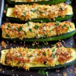 Crispy Stuffed Zucchini