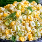 Dill Pickle Pasta Salad