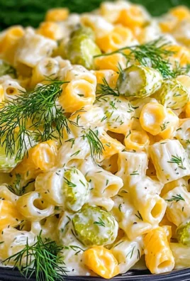 Dill Pickle Pasta Salad