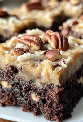 German Chocolate Brownies