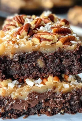 German Chocolate Brownies