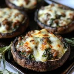 Grilled Stuffed Portobello Mushrooms