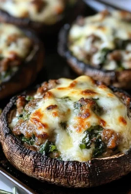 Grilled Stuffed Portobello Mushrooms