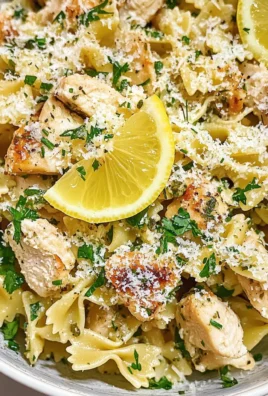 Herby Lemon Chicken Pasta Salad