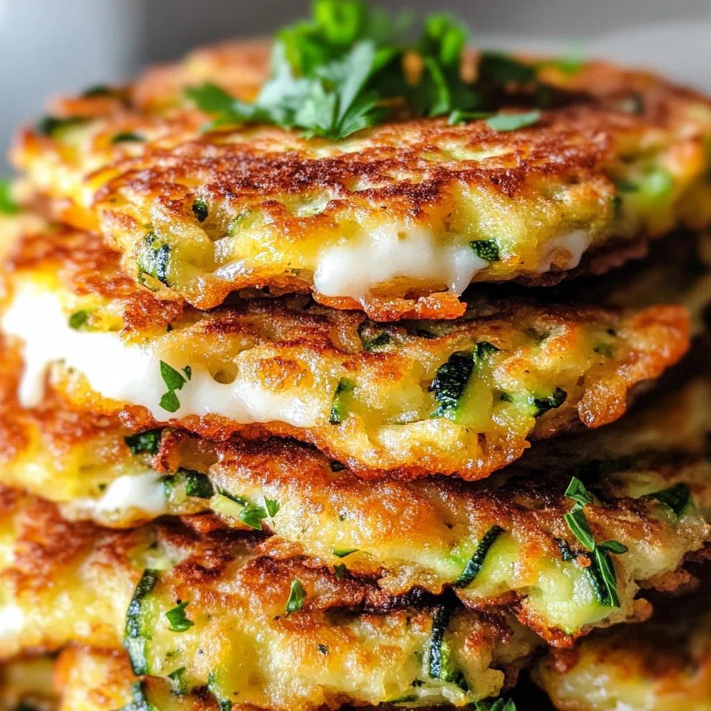 Keto Low Carb Zucchini Fritters