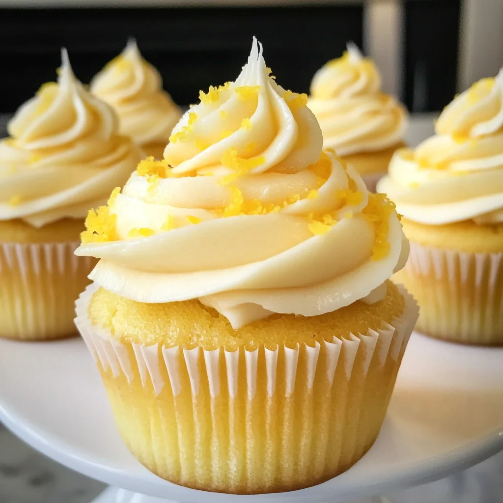 Lemon Cupcakes Recipe