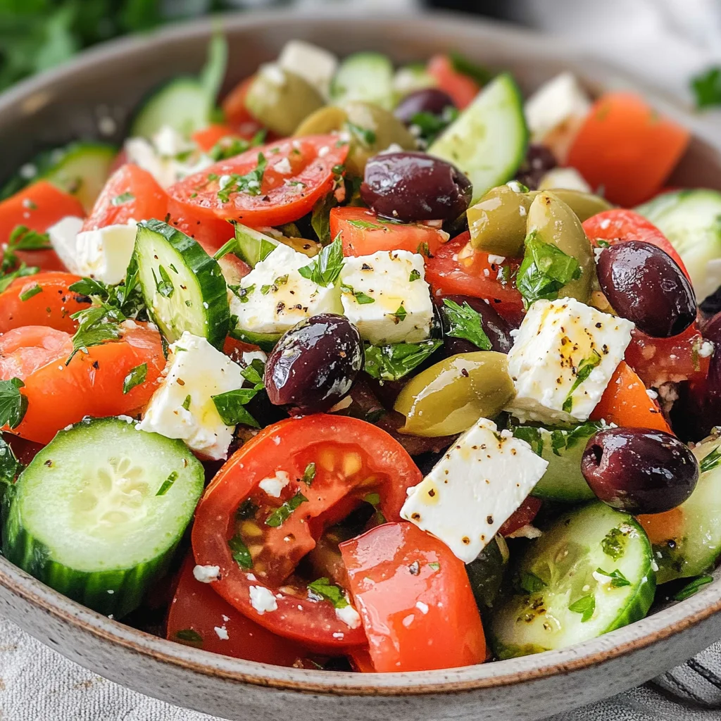 Mediterranean Greek Salad