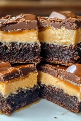 Milky Way Caramel Cheesecake Brownies