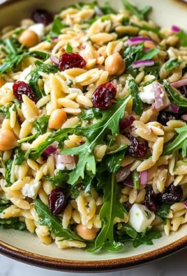 Orzo Salad with Arugula