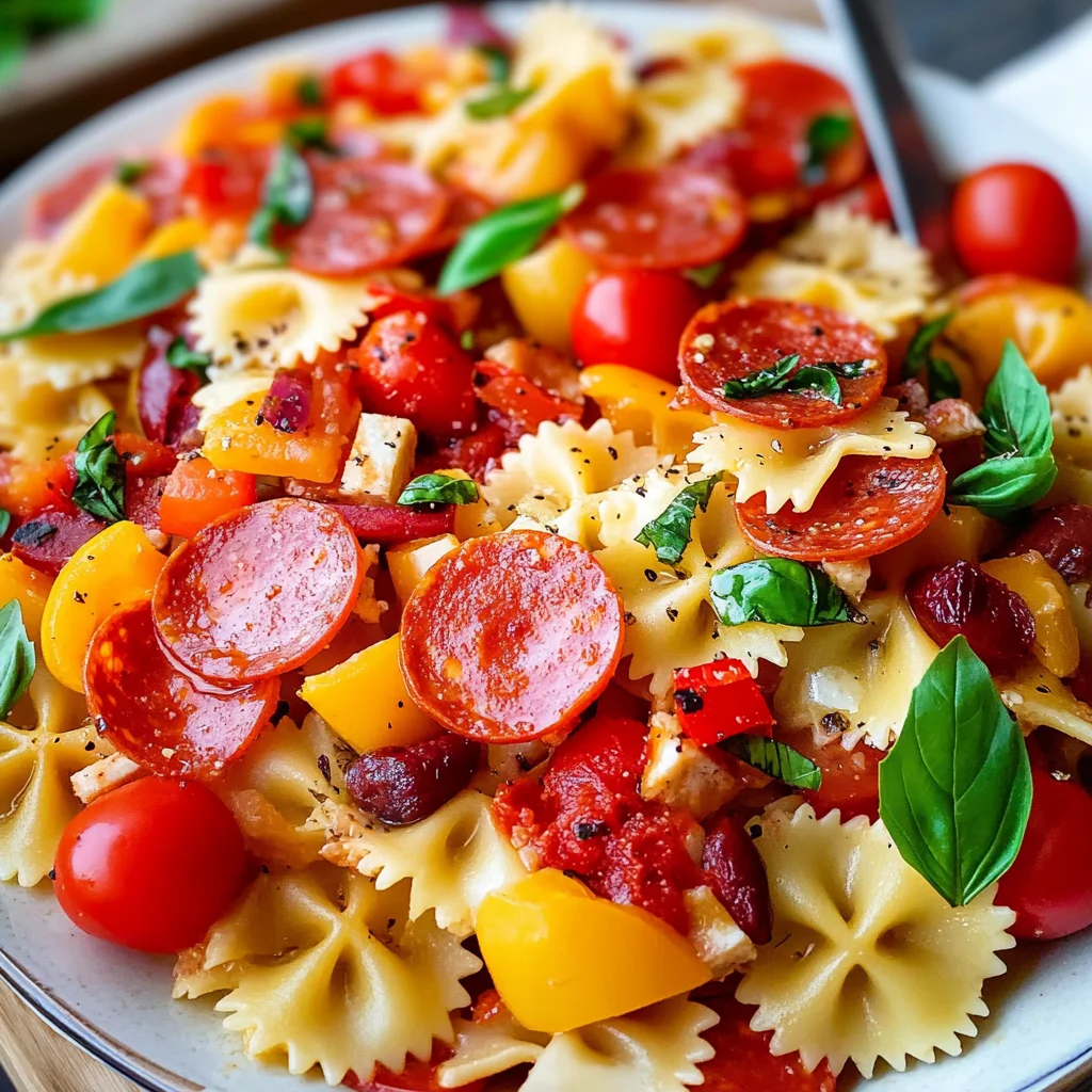 Pizza Pasta Salad