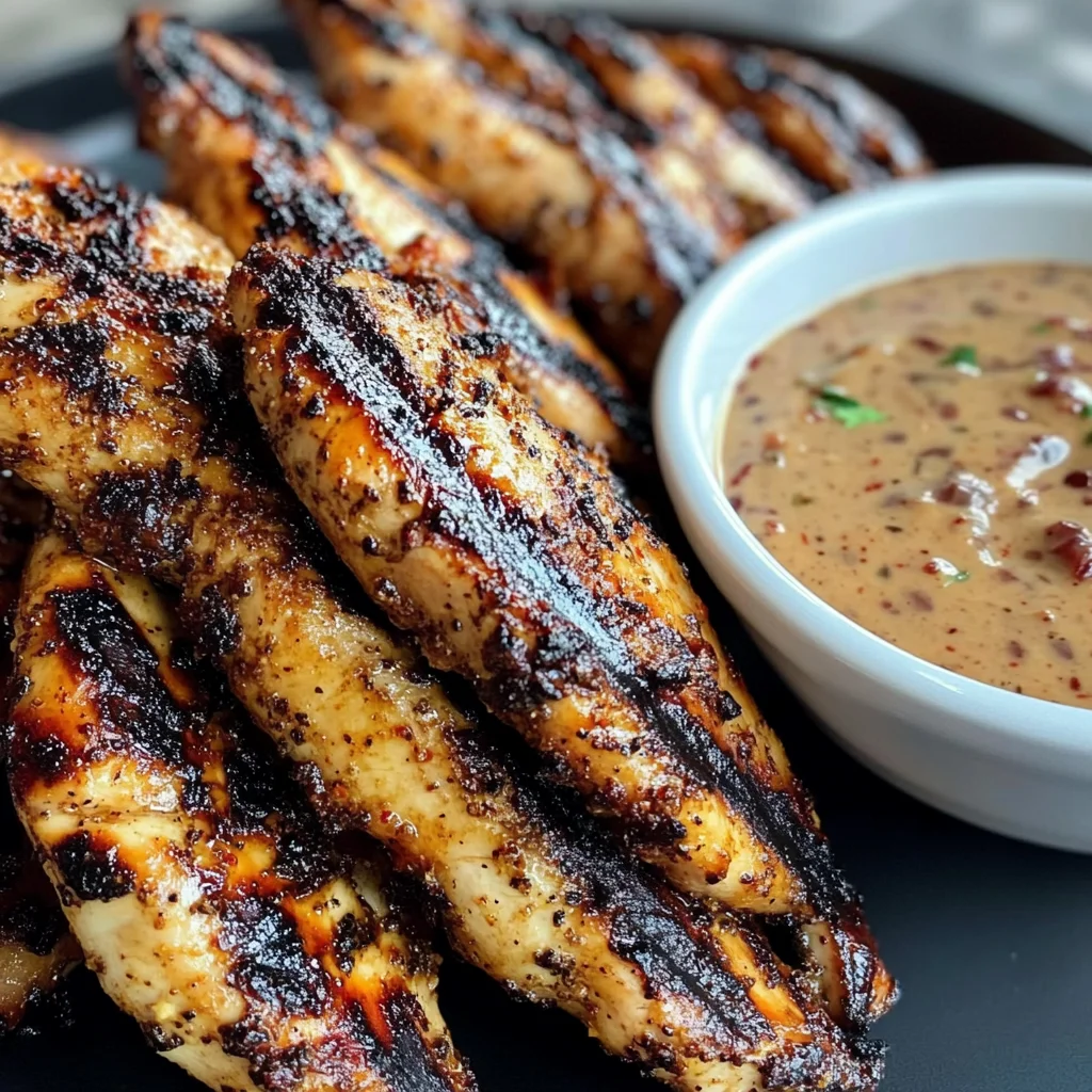Smoky Chipotle Grilled Chicken & Dip