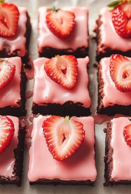Strawberry Brownies Recipe