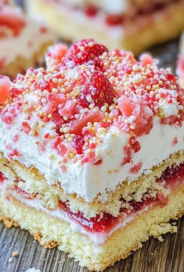 Strawberry Shortcake Bars