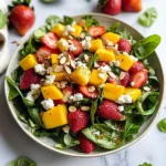 Strawberry and mango salad