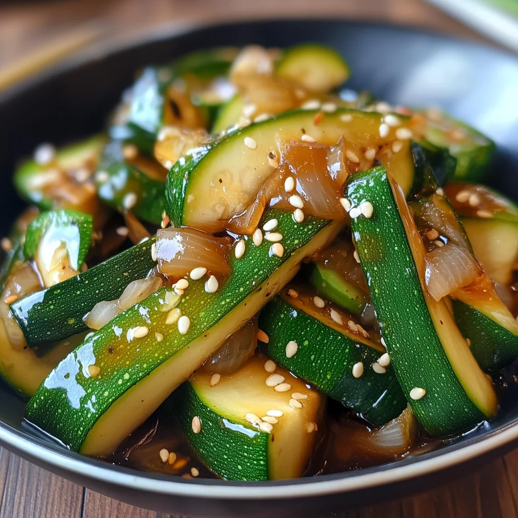 Zucchini Hibachi Style