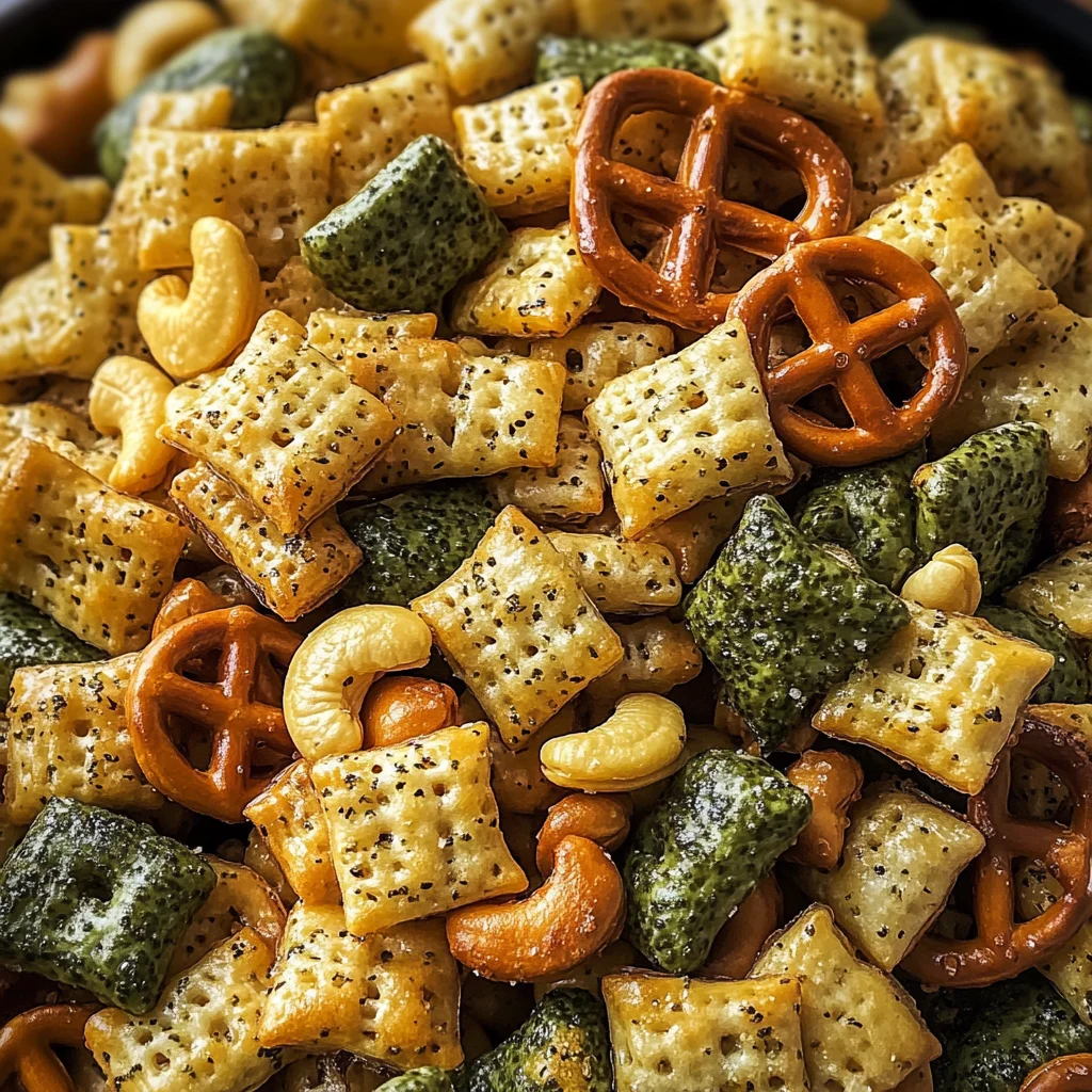 Dill Pickle Chex Mix: A Tangy Snack Sensation