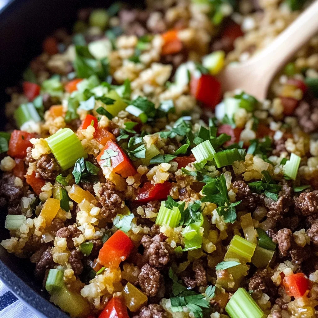 Dirty Keto Cauliflower Rice Recipe