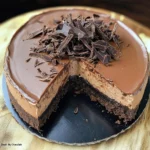 Easy No Bake "Death By Chocolate" Cheesecake