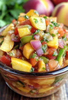 Fresh Peach Salsa recipe