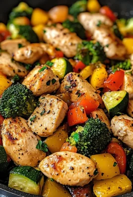 Healthy Chicken and Vegetables Skillet
