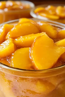Homemade Canned Peach Pie Filling