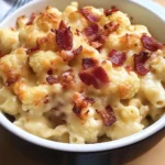 Keto Cauliflower Mac and Cheese