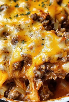 Keto Cheeseburger Casserole