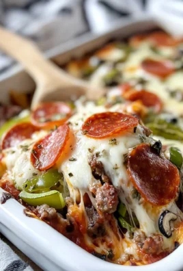 Keto Pizza Casserole Recipe