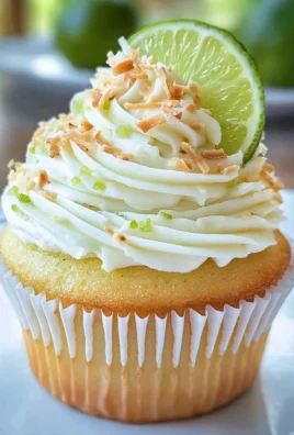 Key Lime Coconut Cupcakes