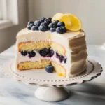 Lemon Blueberry Layer Cake
