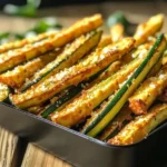 Low Calorie Air Fryer Zucchini Fries