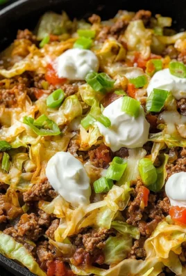 Low Carb Cabbage Taco Skillet (Keto-Friendly)