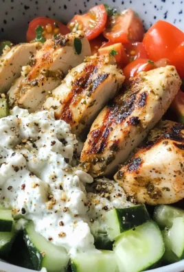 Low Carb Greek Chicken Bowls