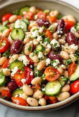 Mediterranean White Bean Salad