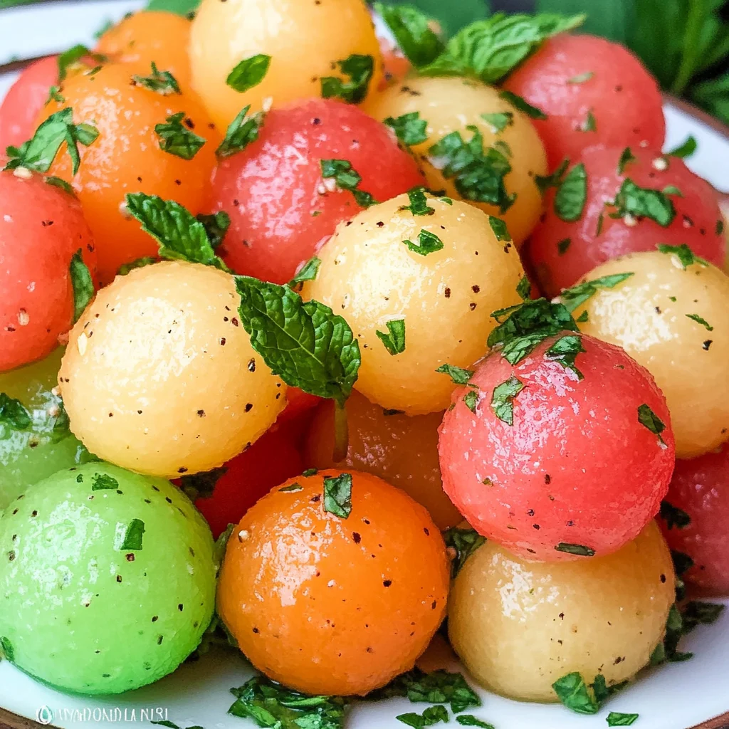 Melon Salad with Mint