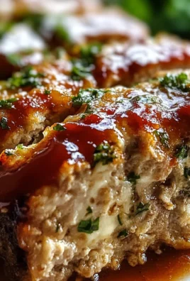 Melt-in-Your-Mouth Garlic Parmesan Chicken Meatloaf
