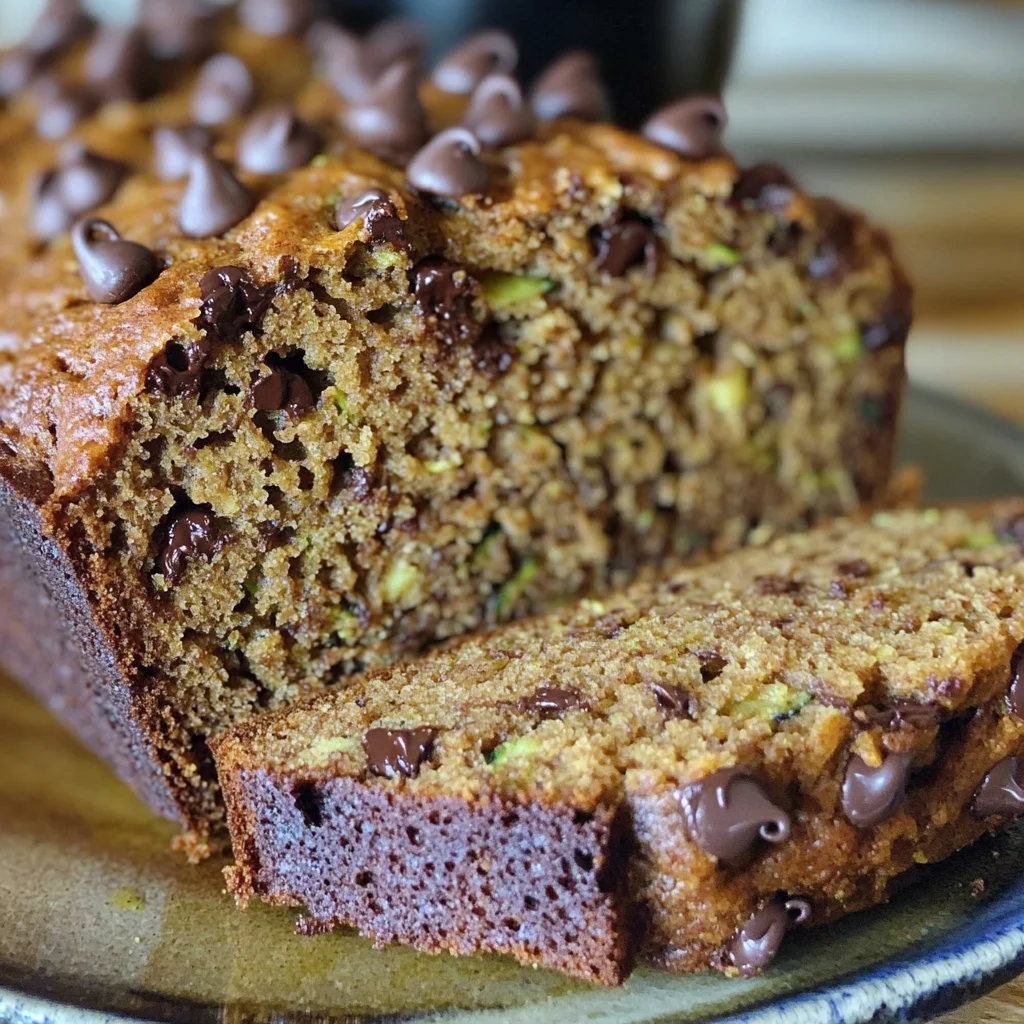 Mom's Perfect Chocolate Chip Zucchini Bread