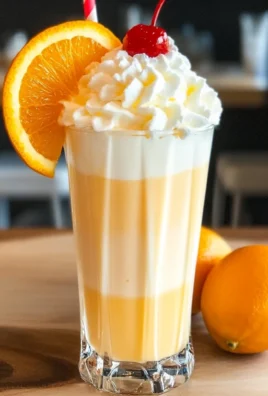 Orange Creamsicle Milkshake