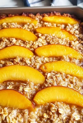 Peach Baked Oatmeal