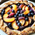 Peach Blueberry Galette Recipe