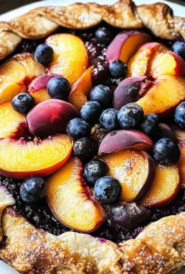 Peach Blueberry Galette Recipe