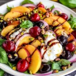 Peach Burrata Salad